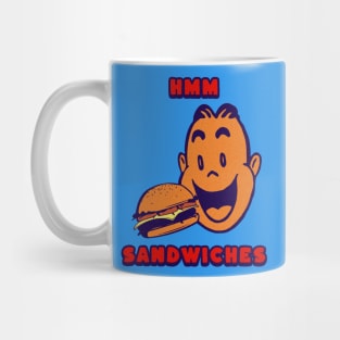 Hmm Sandwiches, Funny Sandwich Saying Mug